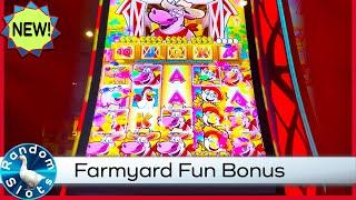 New⋆ Slots ⋆️Farmyard Fun Farmer Anne Slot Machine Bonus