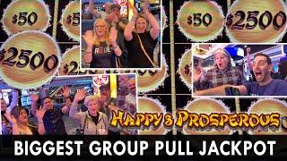 ★ Slots ★ NEW BIGGEST GROUP JACKPOT! ★ Slots ★ $1000/Person Makes Us Happy & Prosperous ★ Slots ★ ST