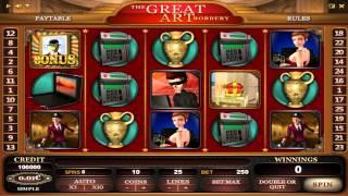 The Great Art Robbery• slot game by iSoftBet | Gameplay video by Slotozilla