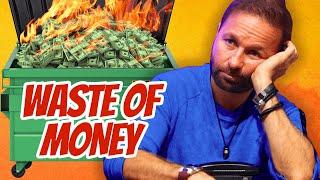 Daniel Negreanu Wasted $48K on a $1K Poker Tournament