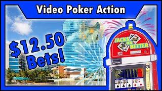 $12.50 Video Poker Bets! Can We WIN at the Casino? • The Jackpot Gents