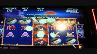 Fire&Light II Over 100X Win Free Spins Slot Machine Bonus Round
