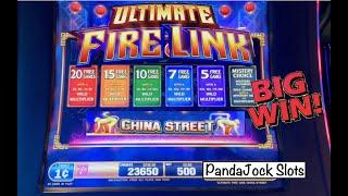 I finally cracked the cookie ⋆ Slots ⋆ on China Street! Big win on Ultimate Fire Link