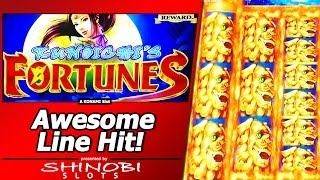 Kunoichi's Fortunes Slot - Awesome Line Hit, Konami Xtra Reward game