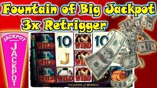 •️ BIG JACKPOT •️ $20 to $40 BET 3x RETRIGGER FOUNTAIN OF WISHES • HIGH LIMIT SLOT •