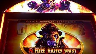 BIG WIN NEW SLOT - Buffalo Gold 3 Reel Slot Machine Bonus