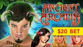 Ancient Arcadia Slot - HIGH LIMIT - Did That JUST HAPPEN?!