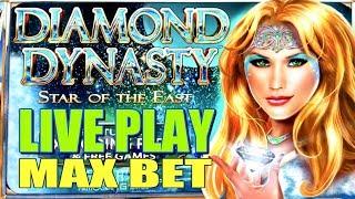 •️ BUILDING TIER CREDITS •️ MAX BET LIVE PLAY ON DIAMOND DYNASTY SLOT | Slot Traveler