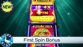 Wo Shu Sky Spin Slot Machine First Spin Bonus