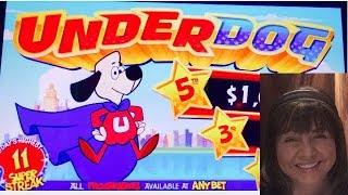 NEW GAME! UNDERDOG DOESN"T SAVE THE DAY-SLOT MACHINE