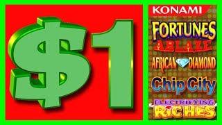 The $1 Denomination Konami Slots Can PAY OUT BIG WINS! Winning THOUSANDS in HIGH LIMIT W/ SDGuy1234