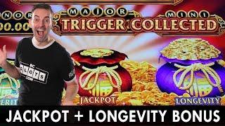 JACKPOT + LONGEVITY BONUS ⋆ Slots ⋆ Double Bonus at Choctaw Durant #ad