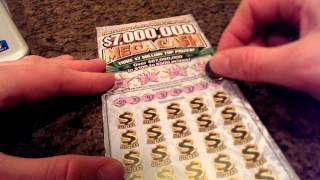 NEW $7,000,000 Mega Cash Scratch Off Ticket from Hoosier Lottery!
