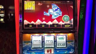 VGT SLOTS Polar High Roller BINGO PATTERNS AS THEY DEVELOP Choctaw Casino, Durant. OK