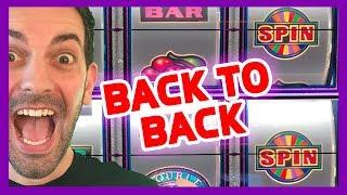 •BACK TO BACK•HIGH LIMIT Pinball•Wheel of Fortune•Cosmopolitan• BCSlots