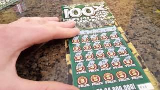 100X THE CASH HUGE SCRATCH OFF WINNER! $600 BOOK OF SCRATCH OFF TICKETS PART 4!