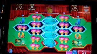 Glorious Jade Slot Machine Bonus + Retrigger - Mirror Reels Feature - 20 Free Spins Win (#2)