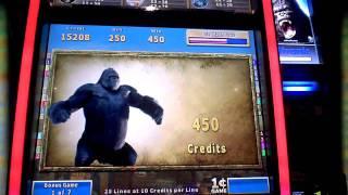 King Kong Cash an Atronic slot machine bonus win