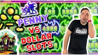 ⋆ Slots ⋆ PENNY vs DOLLAR Slot Machines ⋆ Slots ⋆ MAX BET Spins at Cherokee Casino