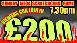 IT THE "BIG"SCRATCHCARD GAME"TRIPLE JACKPOT"50X"£100 LOADED