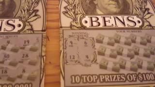 $340 in Scratch tickets! Big win? *PA lottery* All about the bens, $300,000 mad money. I found Ben!