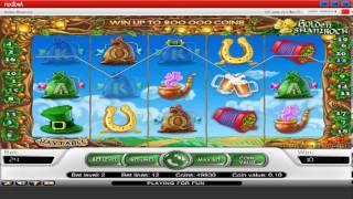Golden Shamrock Video Slots At Redbet Casino