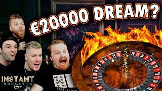 Can We Reach €20000??? Instant Roulette Streak