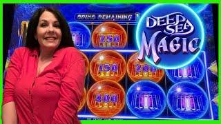 BIG WIN on Drop & Lock It DEEP SEA MAGIC Slot Machine in VEGAS | Casino Countess