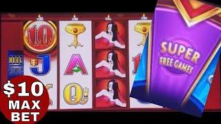 $10 Max Bet Wicked Winnings 2 & Wonder 4 •SUPER FREE GAMES• • Won ! Live Slot Play