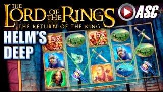 LORD OF THE RINGS (ROTK)  HELM'S DEEP BONUS | WMS - Slot Machine Win (Return of the King)