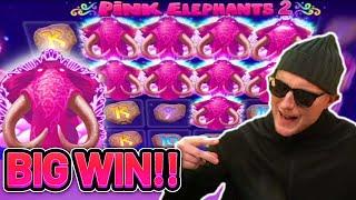 BIG WIN!! PINK ELEPHANT 2 BIG WIN -  €5 BET on Casino game from CasinoDaddy