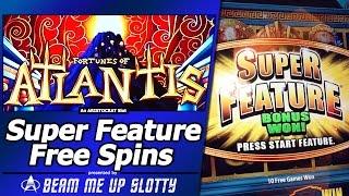 Fortunes of Atlantis Slot - Free Spins, Nice Win with Super Feature Bonus