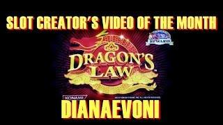 Slot Video Creator's Game Of The Month-Dragons Law Slot Machine