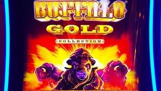 Buffalo Gold Slot Machine Bonus Win #1 !!! Max Bet Live Play