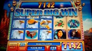 Great Eagle II Slot - $8 Max Bet Bonus - Super Big Win!