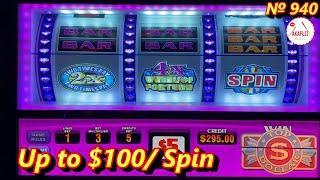 Jackpot⋆ Slots ⋆Wheel of Fortune 3x4x5x Double Times Pay Slot, Quick Hit Double Sevens Slot, Top Dollar Slot