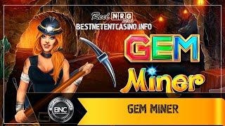 Gem Miner slot by ReelNRG