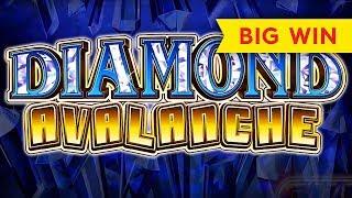 Diamond Avalanche Slot - BIG WIN BONUS, AWESOME!!!
