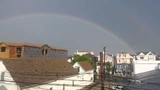 Double Rainbow after the flood! Ocean City - Beautiful