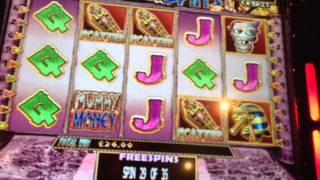 Mummy money free spins jackpot