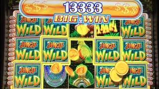 ***JUNGLE WILD BIG WIN*** Max Bet JUNGLE WILD Bonus | SILVER PRIDE | Timberwolf Retriggered Bonus