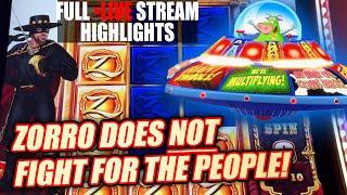 NEW ZORRO SLOT DOES NOT FIGHT FOR THE PEOPLE ⋆ Slots ⋆ COIN TRIO STILL PERFORMS ⋆ Slots ⋆ MOOLAH BONUSES