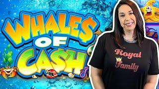 Slot Queen goes crab hunting on WHALES OF CASH ! This is a first !!