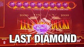 IT WAS QUICK TO GET THE LAST DIAMOND! LUCKY DUCKY SLOT AT OLD HIGH LIMIT ROOM