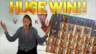 HUGE WIN!!! Vikings BIG WIN - Casino game from Casinodaddys live stream