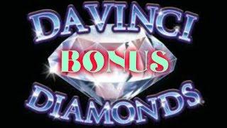 DAVINCI DIAMONDS SLOT MACHINE BONUS - Winstar World Casino