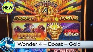 New⋆ Slots ⋆️Wonder 4 Boost Gold Slot Machine Bonus