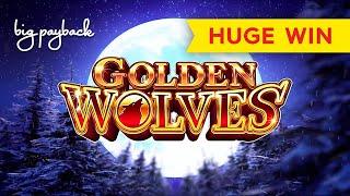 HUGE WIN, AWESOME! Golden Wolves Slot - SHORT & VERY SWEET!