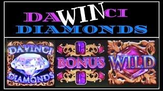 DaWINci Diamonds • LIVE PLAY • Slot Machine Pokies in Vegas / SoCal