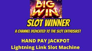 ★ Slots ★BIG PAY DAY AT THE CASINO! Winning a Hand Pay on Lightning Link Slot Machine